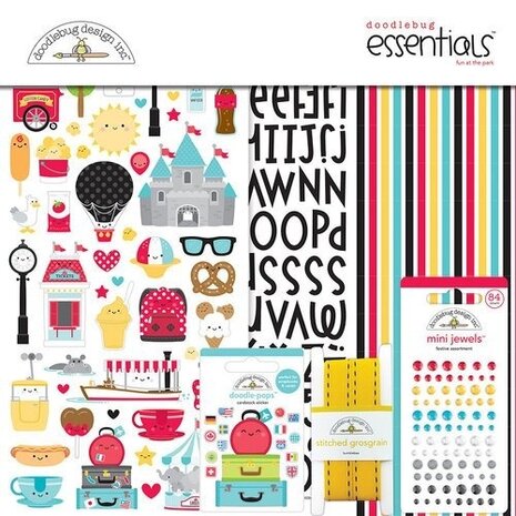 Doodlebug Design Fun at the Park 12x12 Inch Essentials Kit (7343) (OUTLET) Doodlebug Design Fun at the Park 12x12 Inch Essentials Kit (7343) (OUTLET)