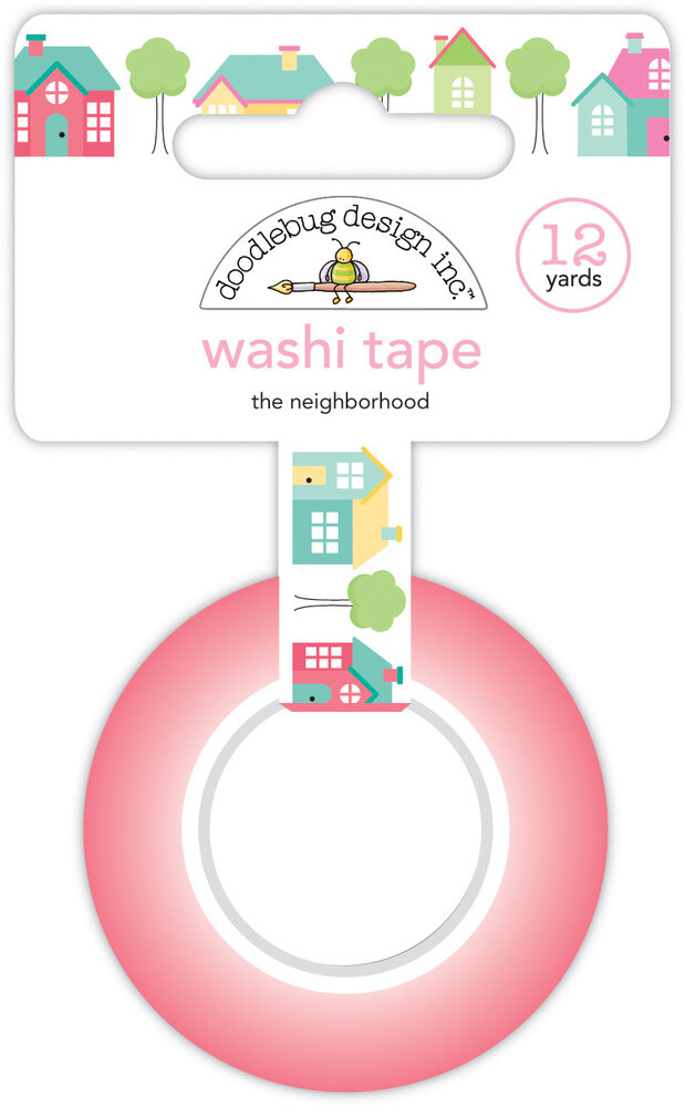 Doodlebug Design The Neighborhood Washi Tape (7346) (OUTLET)