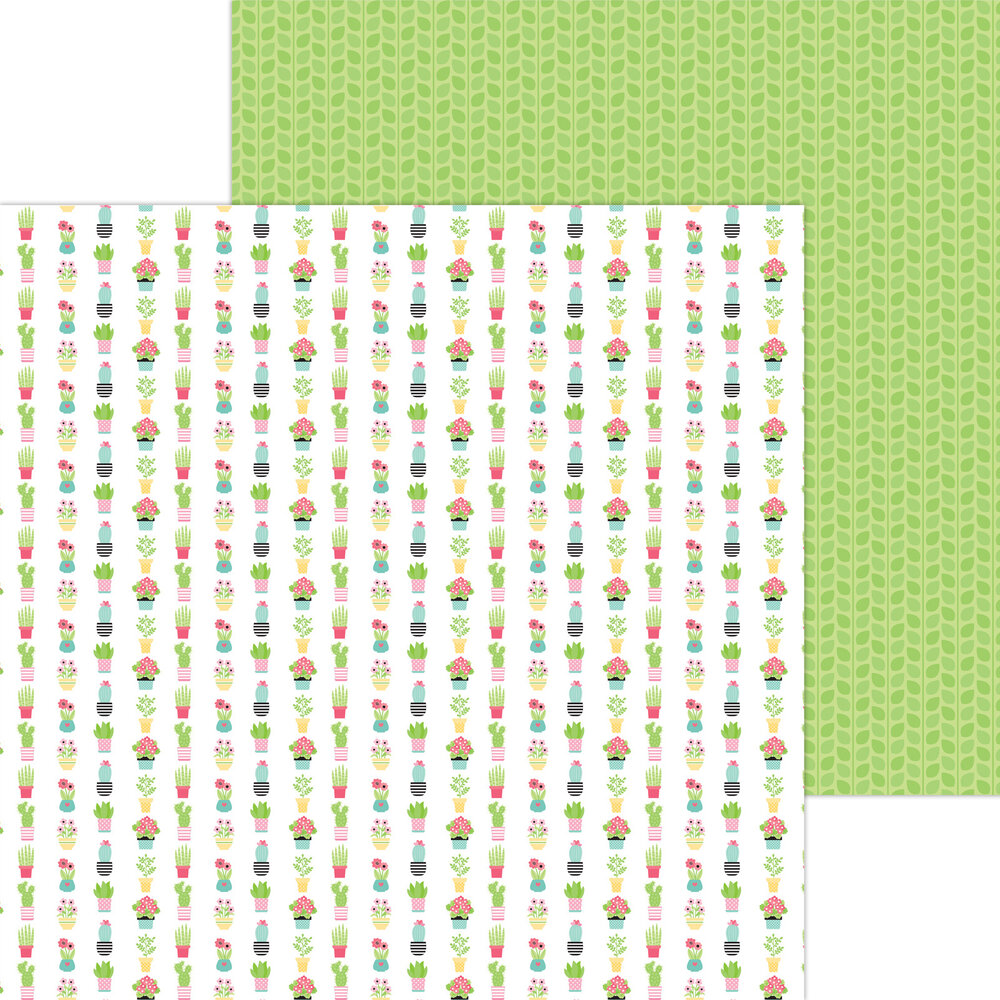 Doodlebug Design My Happy Place 12x12 Inch Paper Pack (7386) (OUTLET)