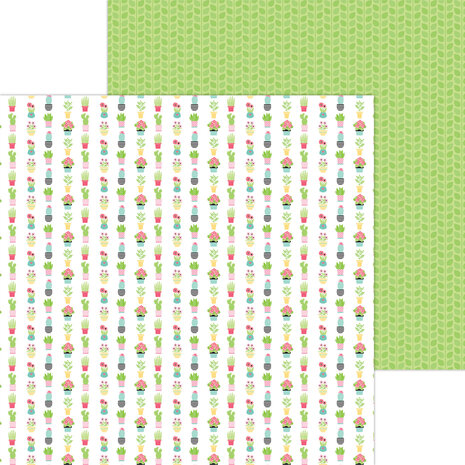 Doodlebug Design My Happy Place 12x12 Inch Paper Pack (7386) (OUTLET)