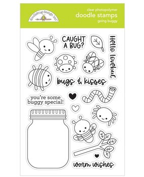 Doodlebug Design Going Buggy Doodle Stamps (7423) (OUTLET)