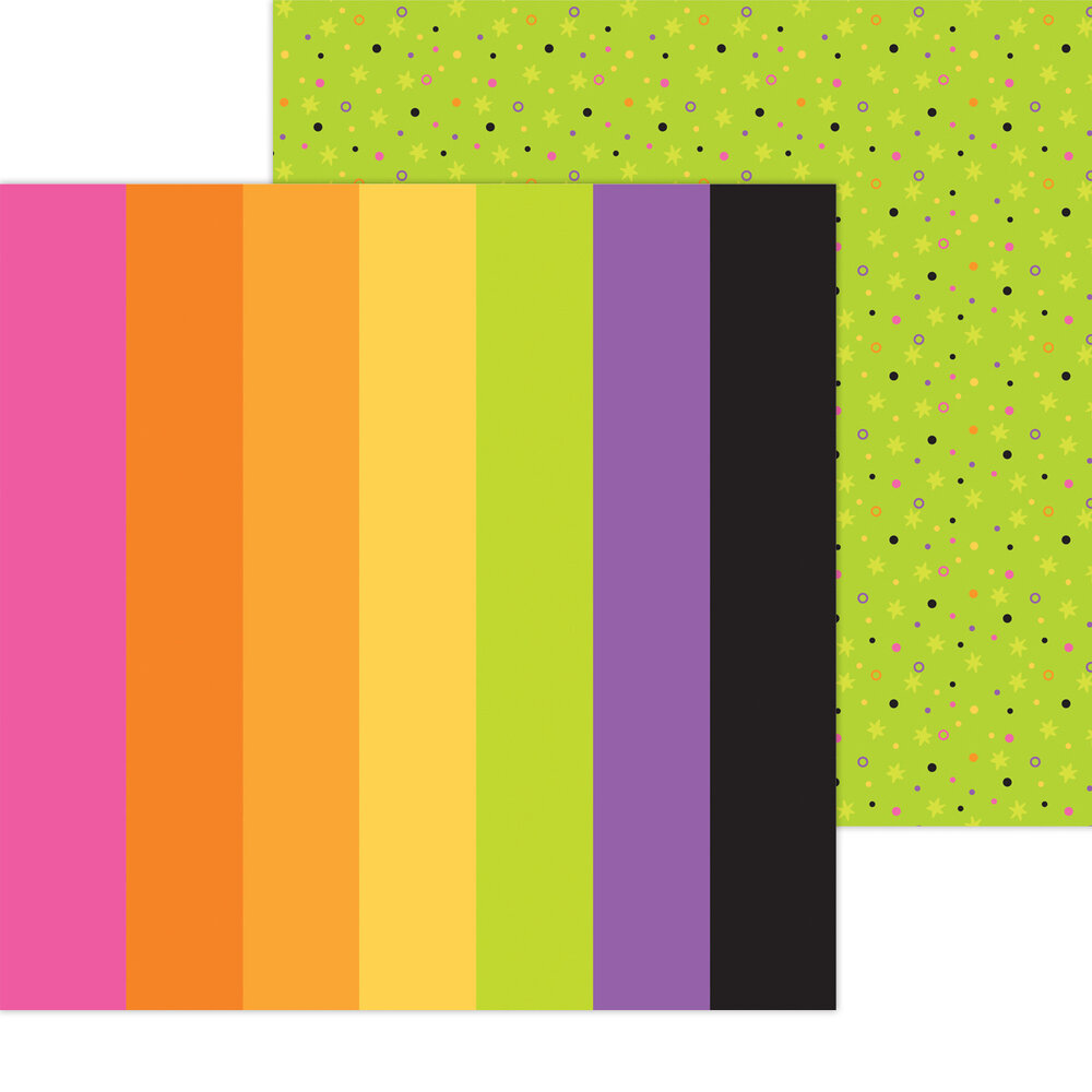 Doodlebug Design Happy Haunting 12x12 Inch Paper Pack (7444) (OUTLET)