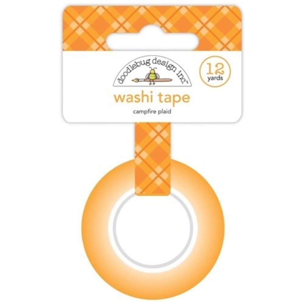 Doodlebug Design Campfire Plaid Washi Tape (7451) (OUTLET)