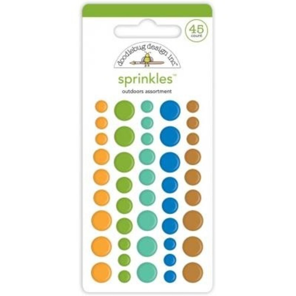 Doodlebug Design Outdoors Assortment Sprinkles (7453) (OUTLET)