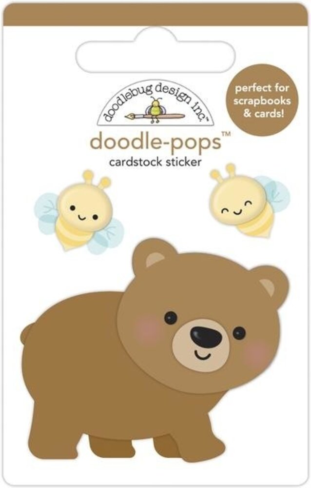 Doodlebug Design Honey Bear Doodle-Pops (7465) (OUTLET)
