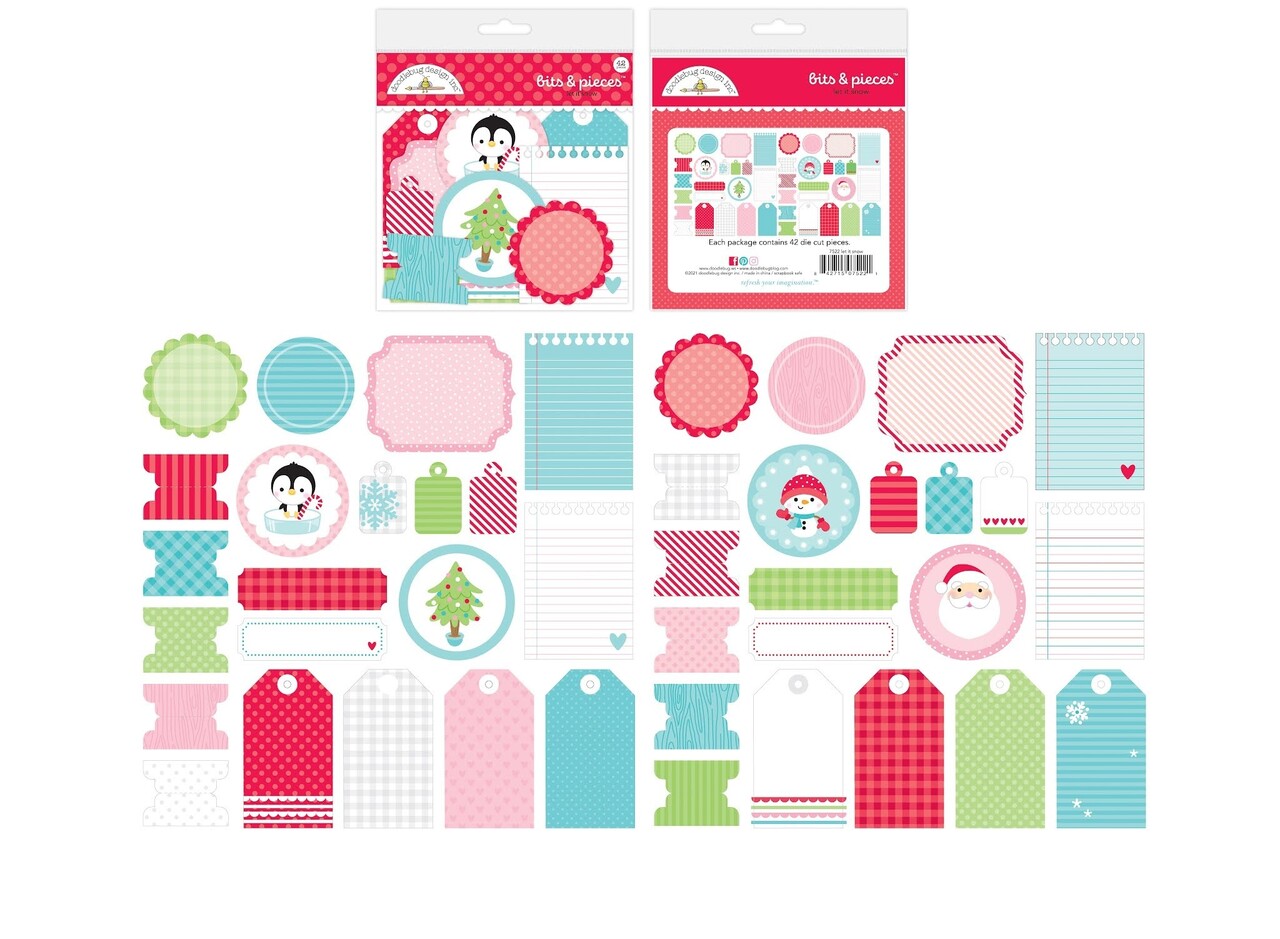 Doodlebug Design Let It Snow Bits & Pieces (7522) (OUTLET)