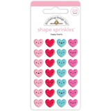 Doodlebug Design Happy Hearts Shape Sprinkles (7550) (OUTLET)