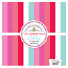Doodlebug Design Lots of Love 12x12 inch Textured Cardstock Solid Paper Pack (7589) (OUTLET)