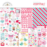 Doodlebug Design Lots of Love 12x12 Inch Essentials Kit (7590) (OUTLET)