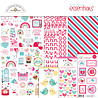 Doodlebug Design Lots of Love 12x12 Inch Essentials Kit (7590) (OUTLET)