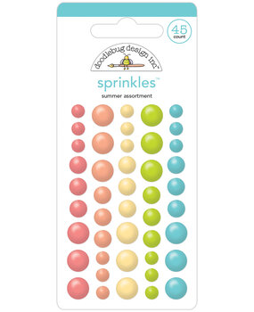 Doodlebug Design Summer Assortment Sprinkles (7744) (OUTLET)
