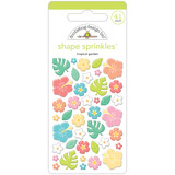 Doodlebug Design Tropical Garden Shape Sprinkles (7748) (OUTLET)