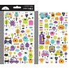 Doodlebug Design Monster Madness Mini Icons Stickers (7860) (OUTLET)