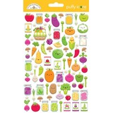 Doodlebug Design Veggie Garden Puffy Icons Stickers (7869) (OUTLET)