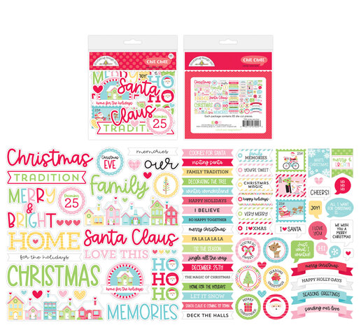 Doodlebug Design Candy Cane Lane Chit Chat (7924) (OUTLET)