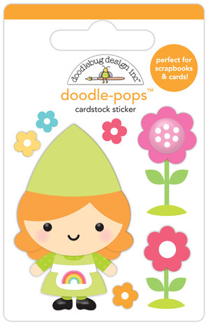 Doodlebug Design Garden Gnome Doodle-Pops (7965) (OUTLET)