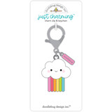 Doodlebug Design Color Me Happy Just Charming Clip & Keychain (7969) (OUTLET)