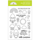 Doodlebug Design Gnome Sweet Gnome Doodle Stamps (7971) (OUTLET)