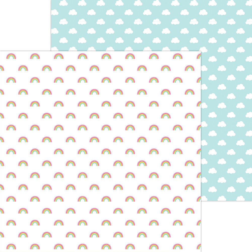 Doodlebug Design Over The Rainbow 12x12 Inch Paper Pack (7994) (OUTLET) Doodlebug Design Over The Rainbow 12x12 Inch Paper Pack (7994) (OUTLET)