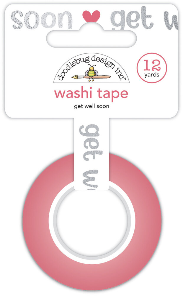 Doodlebug Design Get Well Soon Washi Tape (8003) (OUTLET)