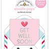 Doodlebug Design Get Well Soon Doodle-pops (8012) (OUTLET)