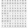 Doodlebug Design Day to Day Calendar Numbers Stickers (8061) (OUTLET)
