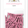 Doodlebug Design Cupcake Mini Clothespins (24pcs) (8132) (OUTLET)