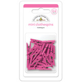 Doodlebug Design Bubblegum Mini Clothespins (24pcs) (8133) (OUTLET)