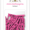 Doodlebug Design Bubblegum Mini Clothespins (24pcs) (8133) (OUTLET)