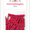Doodlebug Design Ladybug Mini Clothespins (24pcs) (8134) (OUTLET)