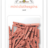 Doodlebug Design Coral Mini Clothespins (24pcs) (8135) (OUTLET)
