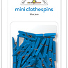 Doodlebug Design Blue Jean Mini Clothespins (24pcs) (8141) (OUTLET)