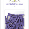 Doodlebug Design Lilac Mini Clothespins (24pcs) (8142) (OUTLET)