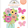 Doodlebug Design Butterfly Bouquet Doodle-Pops (8167) (OUTLET)