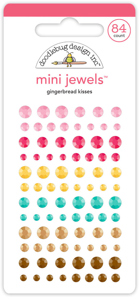 Doodlebug Design Gingerbread Kisses Mini Jewels (8226) (OUTLET) Doodlebug Design Gingerbread Kisses Mini Jewels (8226) (OUTLET)