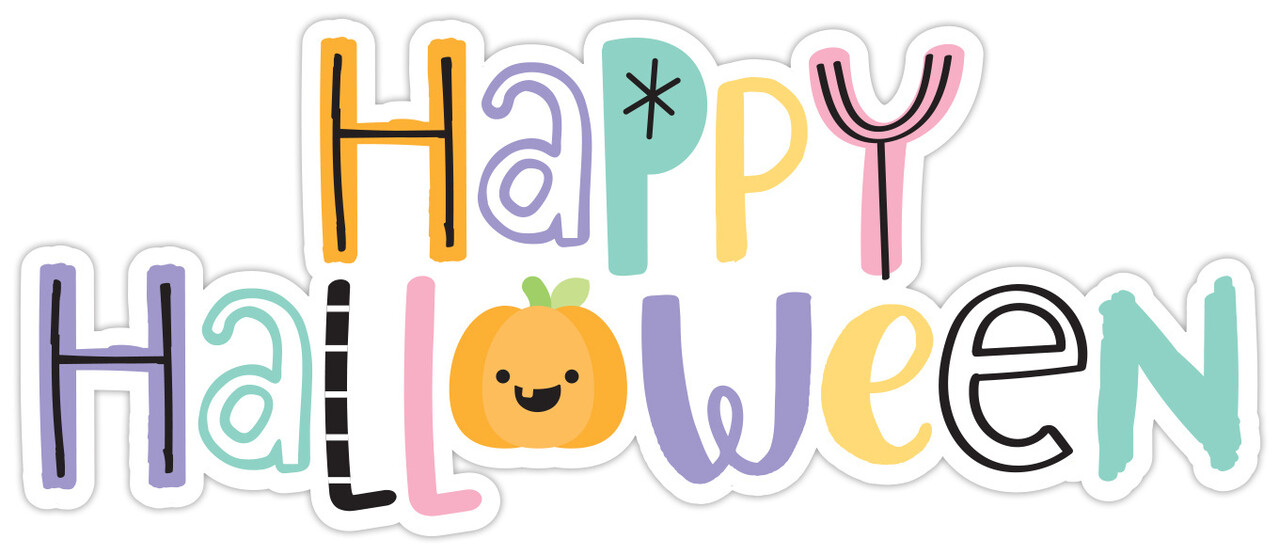 Doodlebug Design Happy Halloween Sticker Doodle (8250) (OUTLET)