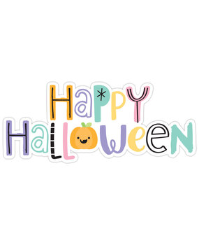 Doodlebug Design Happy Halloween Sticker Doodle (8250) (OUTLET)