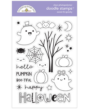 Doodlebug Design Sweet & Spooky Doodle Stamps (8253) (OUTLET)