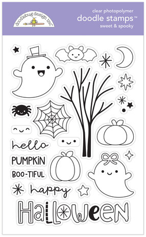 Doodlebug Design Sweet & Spooky Doodle Stamps (8253) (OUTLET)