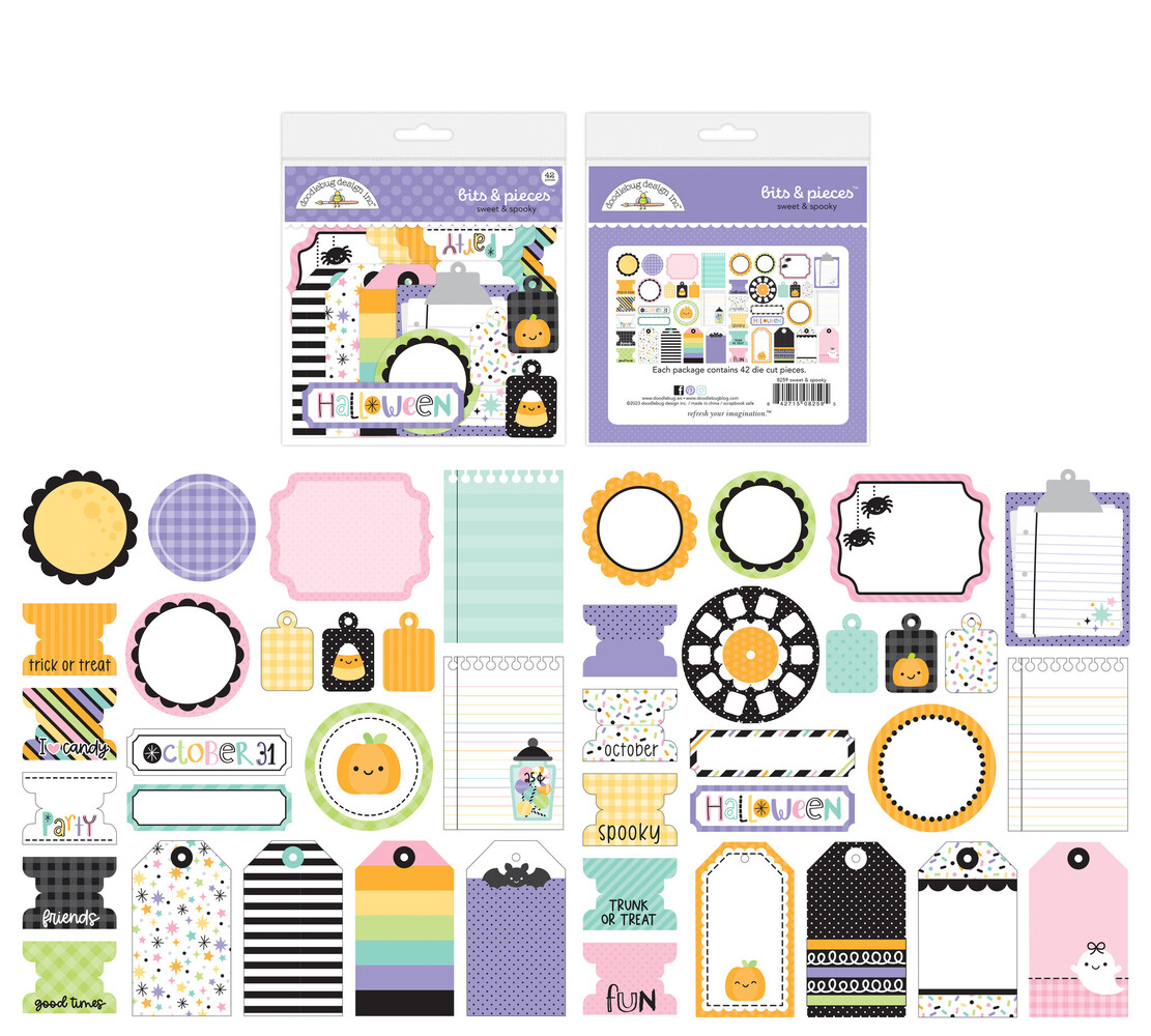 Doodlebug Design Sweet & Spooky Bits & Pieces (8259) (OUTLET)