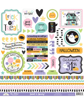 Doodlebug Design Sweet & Spooky This & That Stickers (8263) (OUTLET)