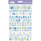 Doodlebug Design Snow Much Fun Puffy Icons Stickers (8359) (OUTLET)