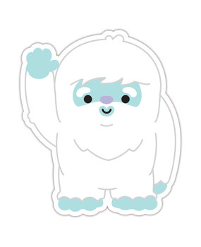 Doodlebug Design Yeti Sticker Doodle (8364) (OUTLET)