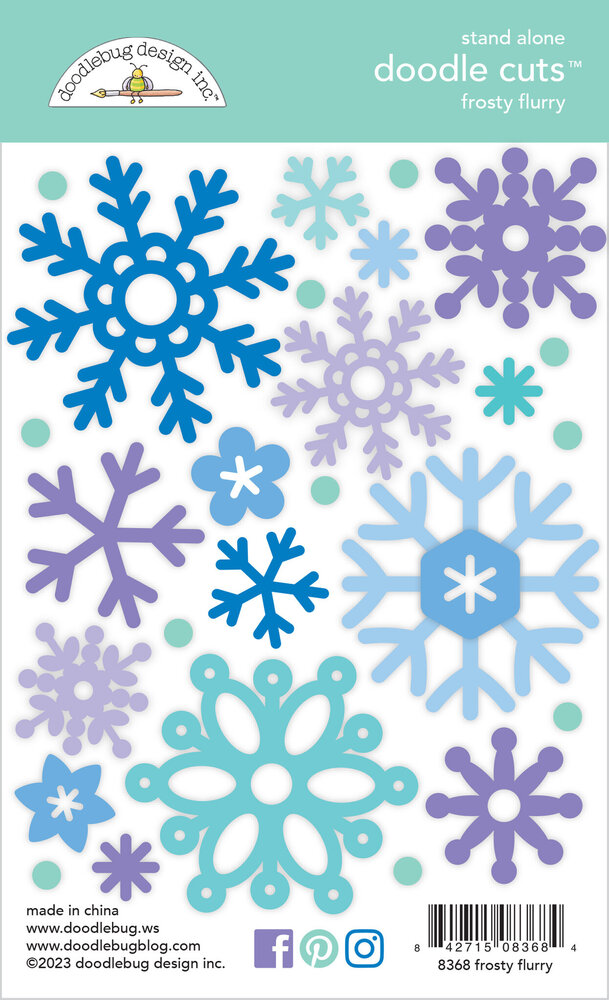 Doodlebug Design Frosty Flurry Doodle Cuts (8368) (OUTLET)