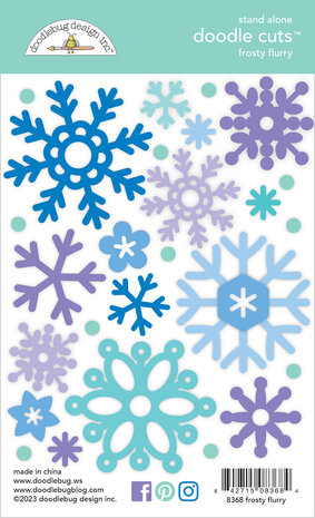Doodlebug Design Frosty Flurry Doodle Cuts (8368) (OUTLET)