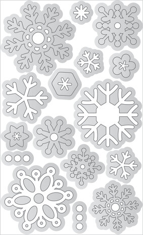 Doodlebug Design Frosty Flurry Doodle Cuts (8368) (OUTLET)