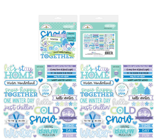Doodlebug Design Snow Much Fun Chit Chat (8371) (OUTLET)