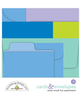 Doodlebug Design Snow Much Fun Assortment Cards & Envelopes (8373) (OUTLET) Doodlebug Design Snow Much Fun Assortment Cards & Envelopes (8373) (OUTLET)