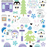 Doodlebug Design Snow Much Fun Icons Stickers (8375) (OUTLET)
