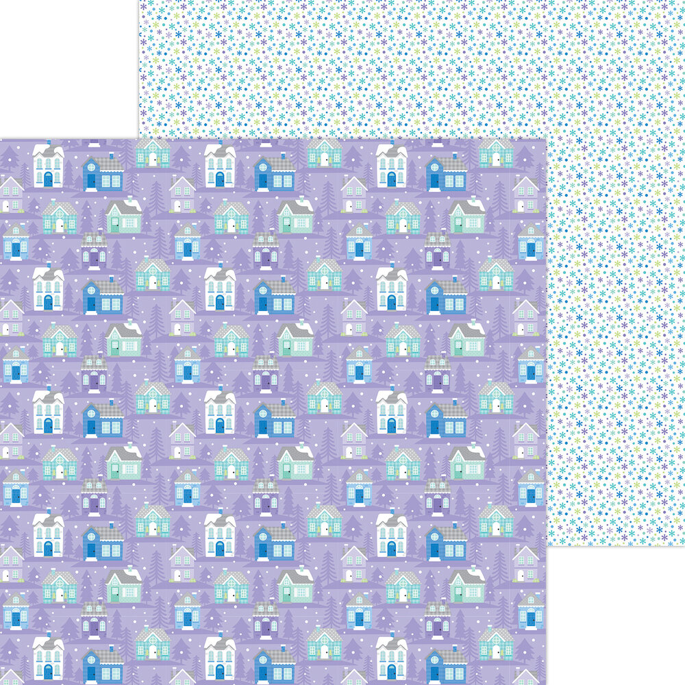 Doodlebug Design Snow Much Fun 12x12 Inch Paper Pack (8391) (OUTLET)